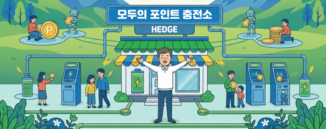 Hedge 메인 배너